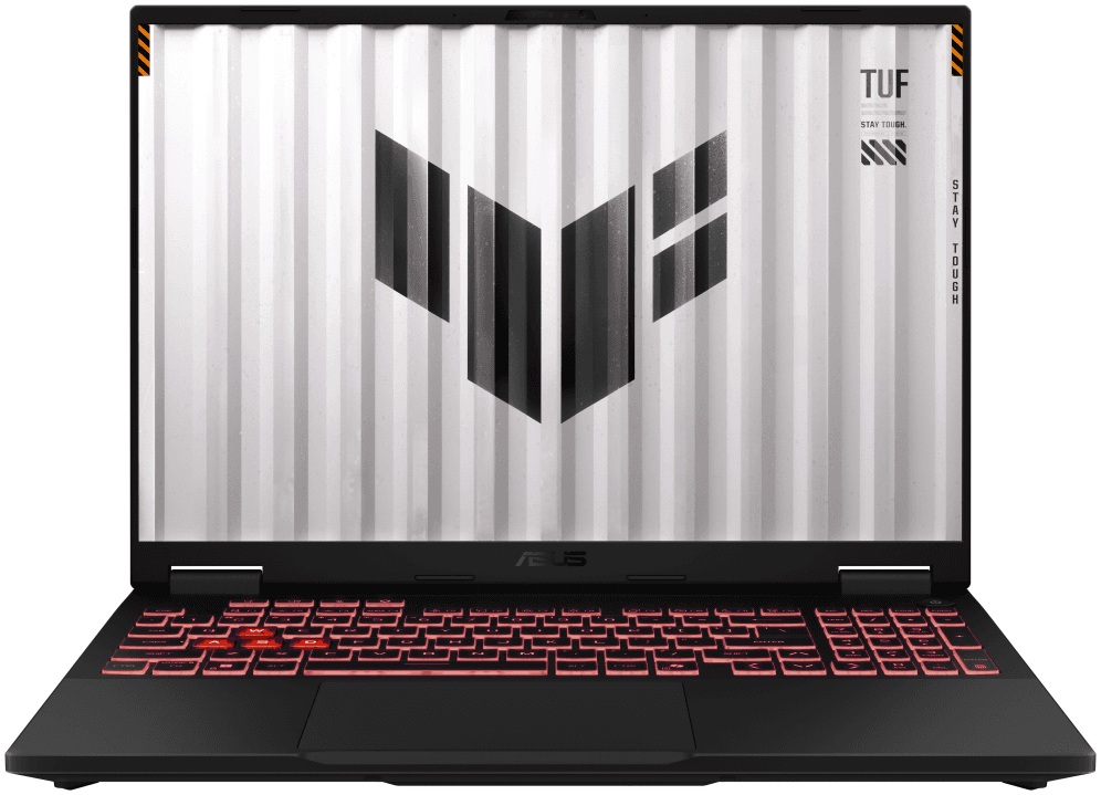 ASUS TUF Gaming A16 TUF608UP-TU333 - Ordenador Portátil Gaming de 16" WUXGA 144Hz (AMD Ryzen 7 253, 16GB RAM, 512GB SSD, RTX 5070 8GB, Sin Sistema Operativo) Gris Jager - Teclado QWERTY español