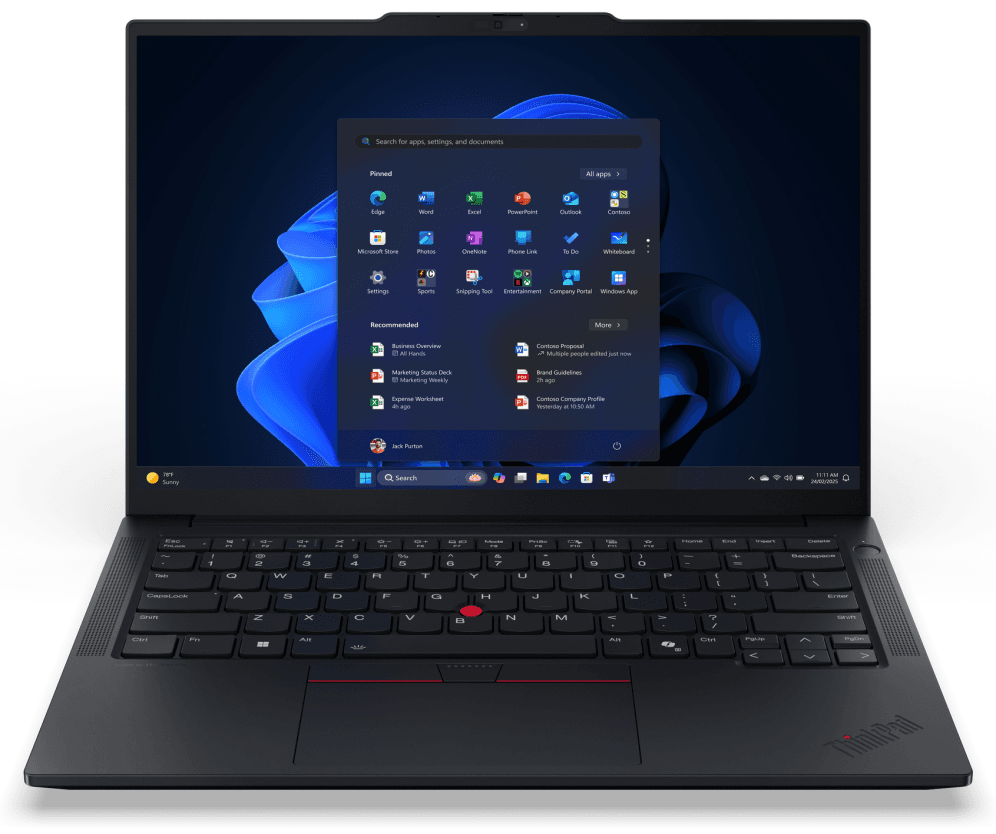Lenovo ThinkPad E14 Gen 7 (Intel) Copilot+ PC Intel Core Ultra 5 228V Portátil 35,6 cm (14") WUXGA 32 GB LPDDR5x-SDRAM 512 GB SSD Wi-Fi 6E (802.11ax) Windows 11 Pro Español Negro