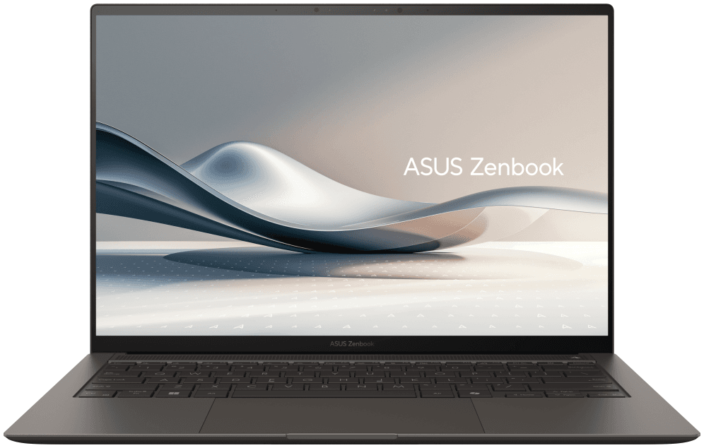 ASUS Zenbook S14 OLED OLED UX5406SA-PZ542W Copilot+ PC - Ordenador Portátil 14" 3K 120Hz (Intel Core Ultra 7 258V, 32GB RAM, 1TB SSD, Arc Graphics 140V, Windows 11 Home) Gris Zumaia - Teclado QWERTY español