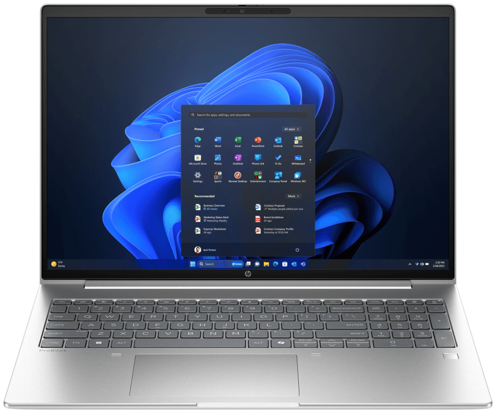 HP ProBook 4 G1i AI Wolf Pro Security Edition Intel Core Ultra 7 255U Portátil 40,6 cm (16") WUXGA 32 GB DDR5-SDRAM 1 TB SSD Wi-Fi 6E (802.11ax) Windows 11 Pro AI PC Plata