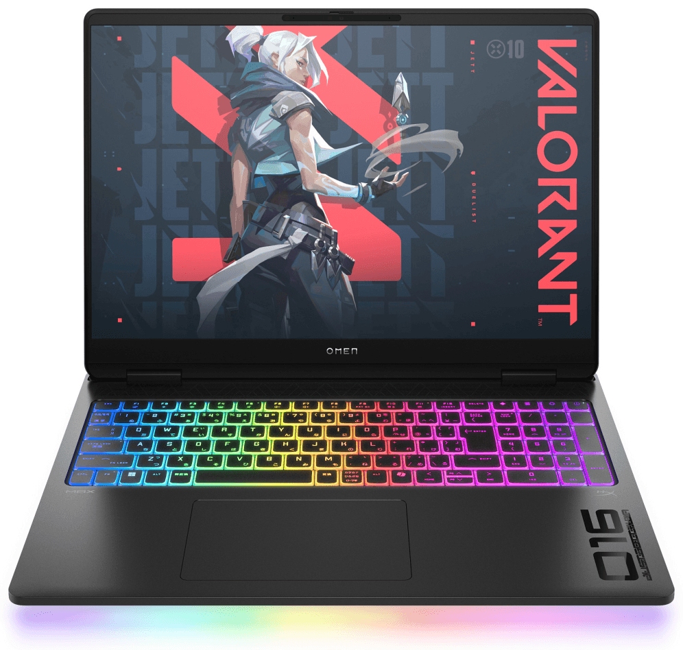 HP OMEN MAX Gaming Laptop 16-ah0039ns Intel Core Ultra 9 275HX Portátil 40,6 cm (16") WQXGA 32 GB DDR5-SDRAM 1 TB SSD NVIDIA GeForce RTX 5070 Ti Wi-Fi 7 (802.11be) FreeDOS AI PC Negro