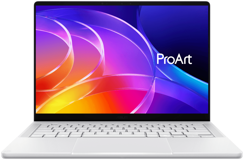 ASUS ProArt OLED H7407BA-SM003W - Ordenador Portátil 14" WQXGA+ 120Hz (NVIDIA Grace 20-Core NVIDIA Grace, 32GB RAM, 1TB SSD, Blackwell RTX, Windows 11 Home) Blanco Neo - Teclado QWERTY español