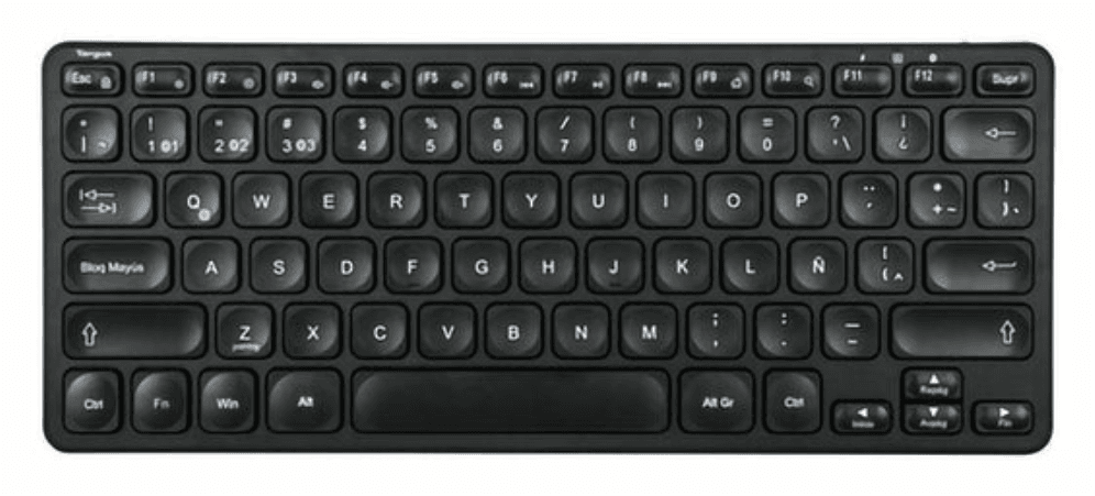 Targus AKB862ES teclado Universal Bluetooth QWERTY Español Negro