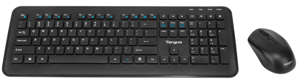 Targus AKM610ES teclado Ratón incluido Universal RF inalámbrico Español Negro