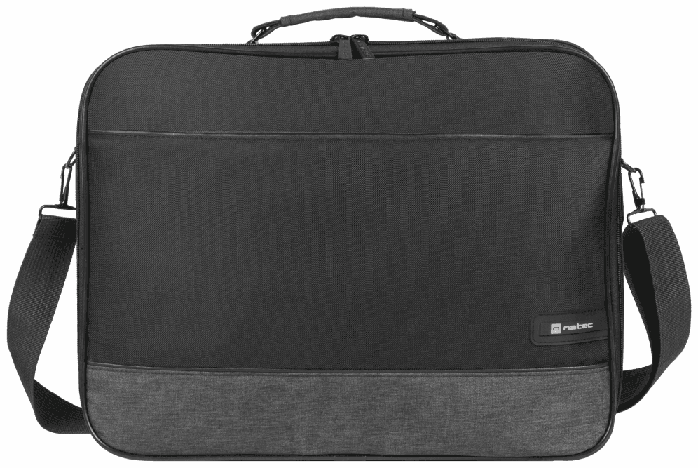 NATEC Impala 2 35,8 cm (14.1") Bandolera Negro, Gris