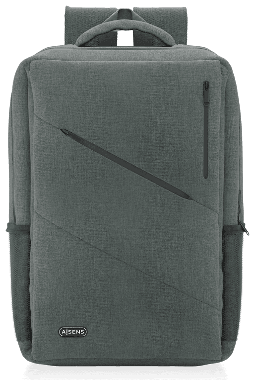 AISENS ASBG-BP085-GR maletines para portátil 39,6 cm (15.6")