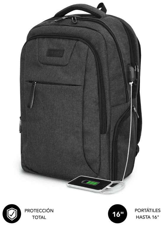 SUBBLIM Mochila ordenador Professional Air Padding Backpack 16"