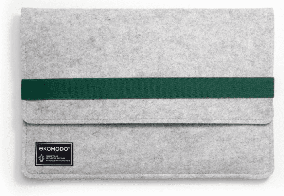 EKOMODO HR-004 maletines para portátil 33 cm (13") Funda Verde, Gris