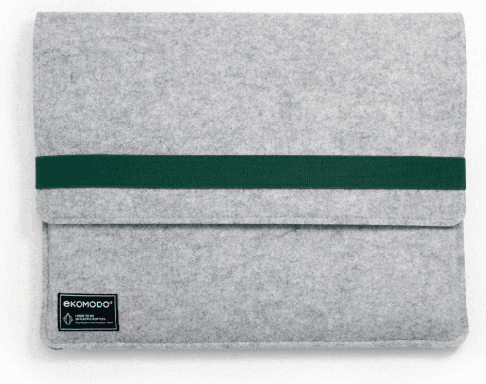 EKOMODO HR-014 maletines para portátil 38,1 cm (15") Funda Verde, Gris