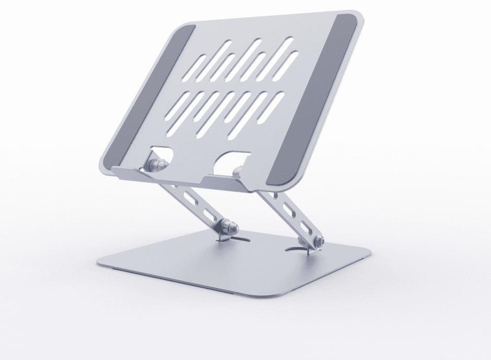 Gembird NBS-D1-04 soporte para monitor 39,6 cm (15.6") Escritorio Plata