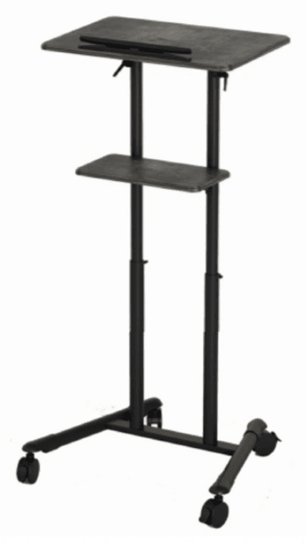 Gembird TVS-DESK-01-BK escritorio de pie Negro