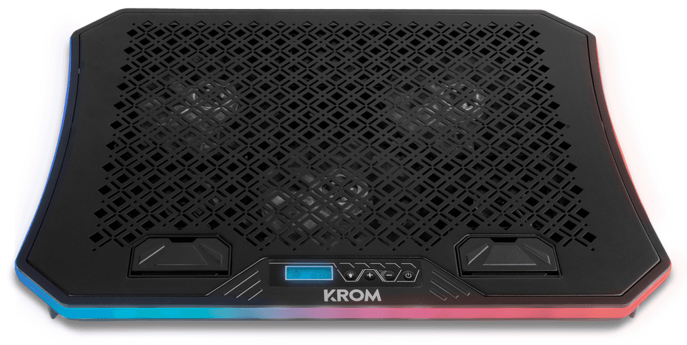 Krom Kooler almohadilla fría 48,3 cm (19") 2100 RPM Negro