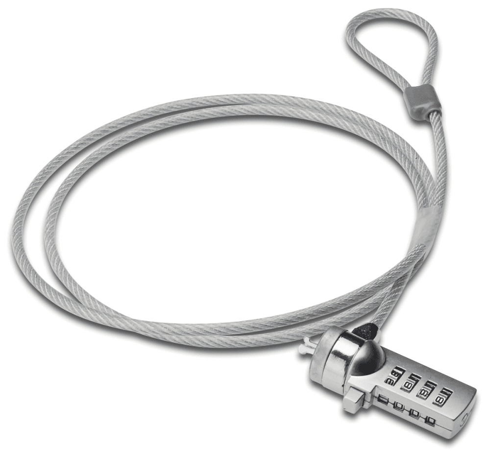 Ewent EW1241 cable antirrobo Plata 1,5 m
