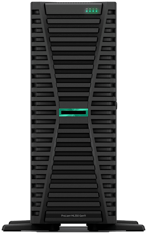 HPE ProLiant ML350 Gen11 4514Y 16-core 1P 32GB-R MR408i-o NC BCM5719 8SFF 1000W RPS EMEA Server