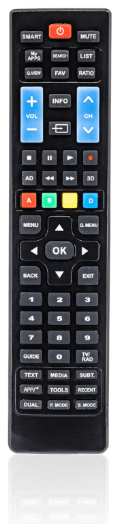 Ewent EW1575 mando a distancia TV Botones