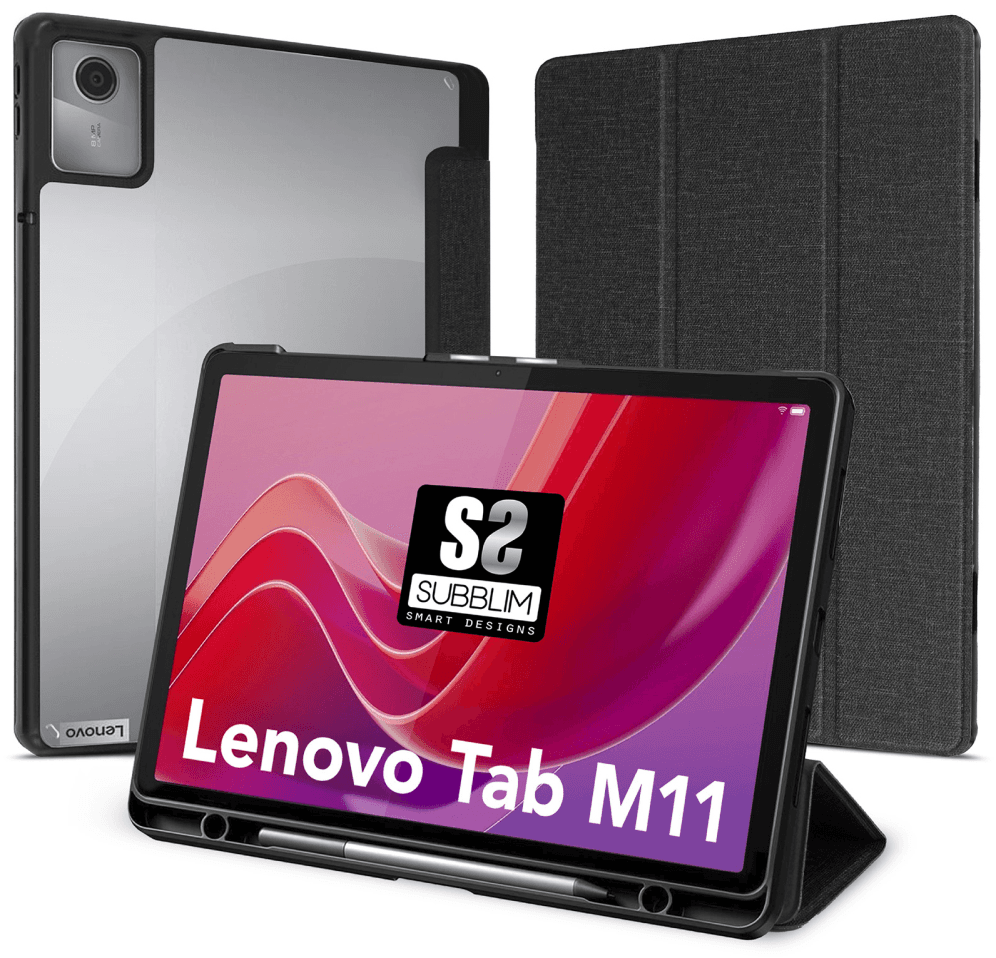 SUBBLIM SUBCST-5SC130 funda para tablet 27,9 cm (11") Folio Negro