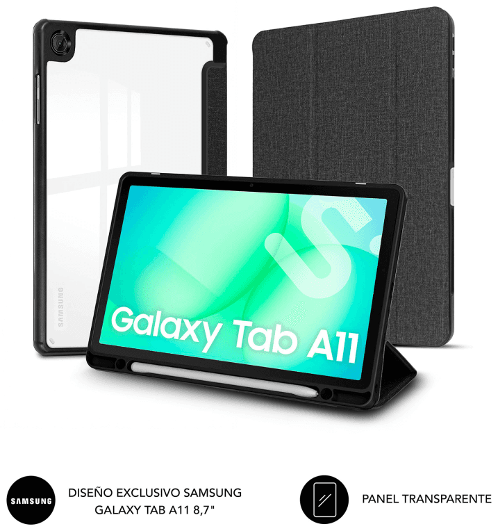 SUBBLIM SUBCST-5SC040 funda para tablet 20,3 cm (8") Libro Negro