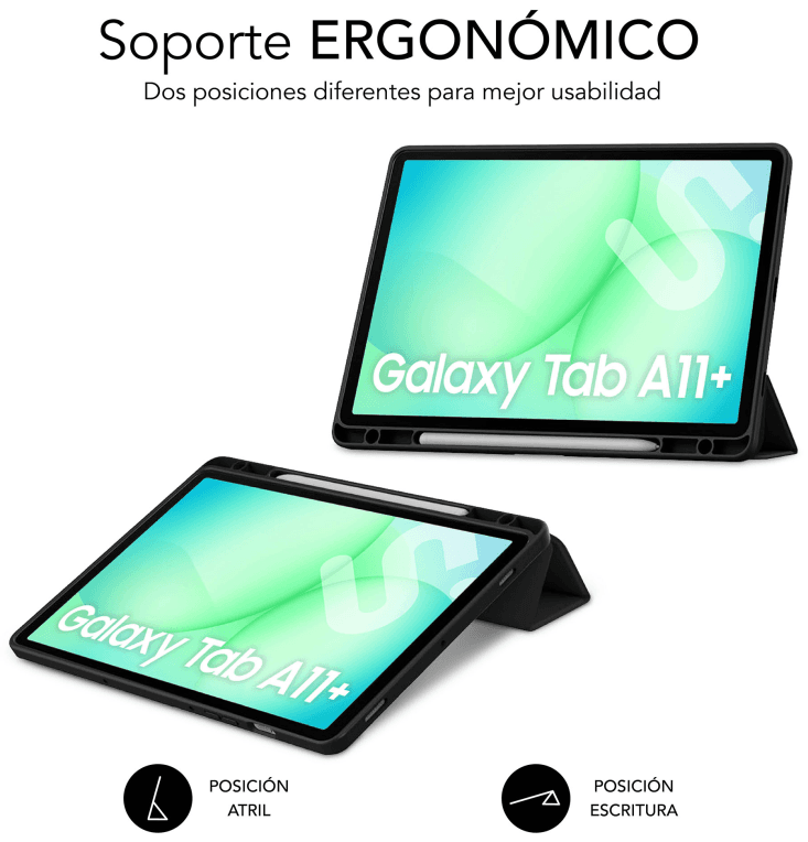 SUBBLIM SUBCST-5SC041 funda para tablet 27,9 cm (11") Libro Negro