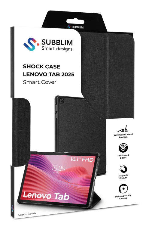SUBBLIM SUBCST-5SC140 funda para tablet 25,6 cm (10.1") Folio Negro
