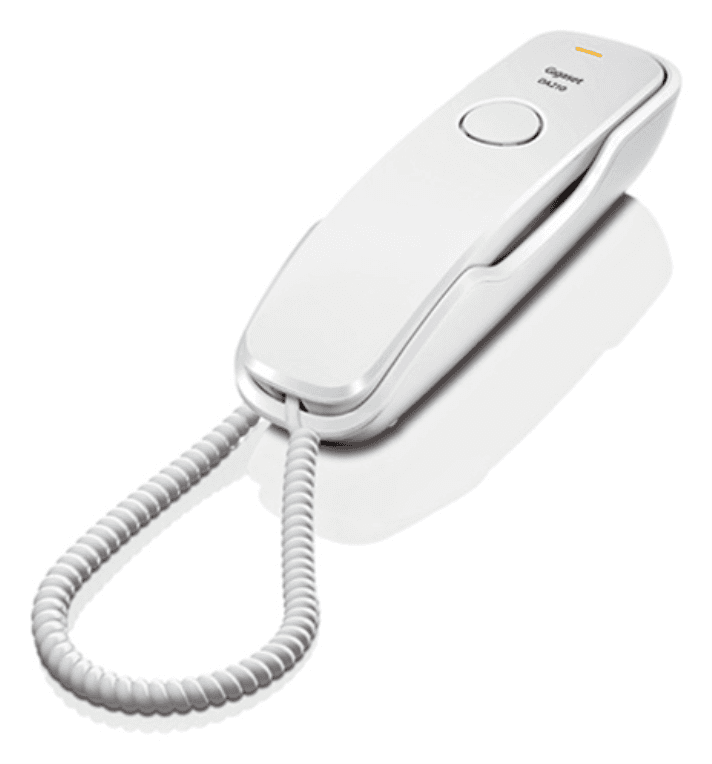 Gigaset DA210 Teléfono analógico Blanco