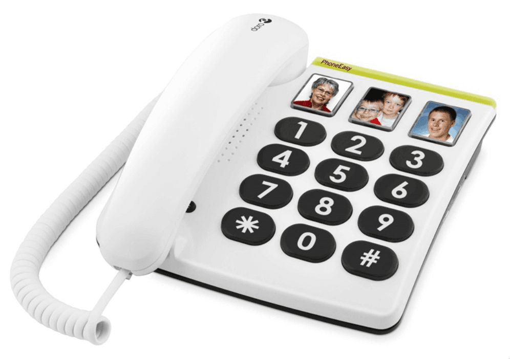 Doro Phone Easy 331ph Teléfono analógico Blanco