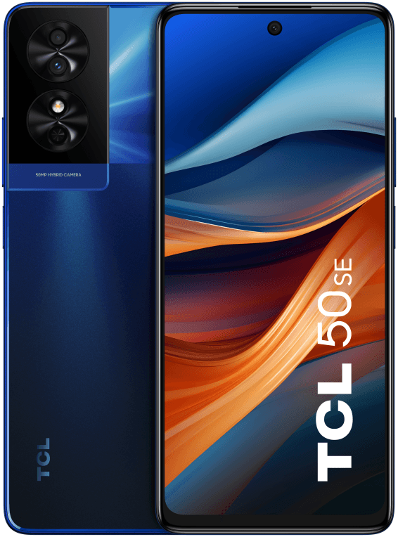 TCL 50 SE 17,2 cm (6.78") SIM doble Android 14 4G USB Tipo C 6 GB 256 GB 5010 mAh Azul