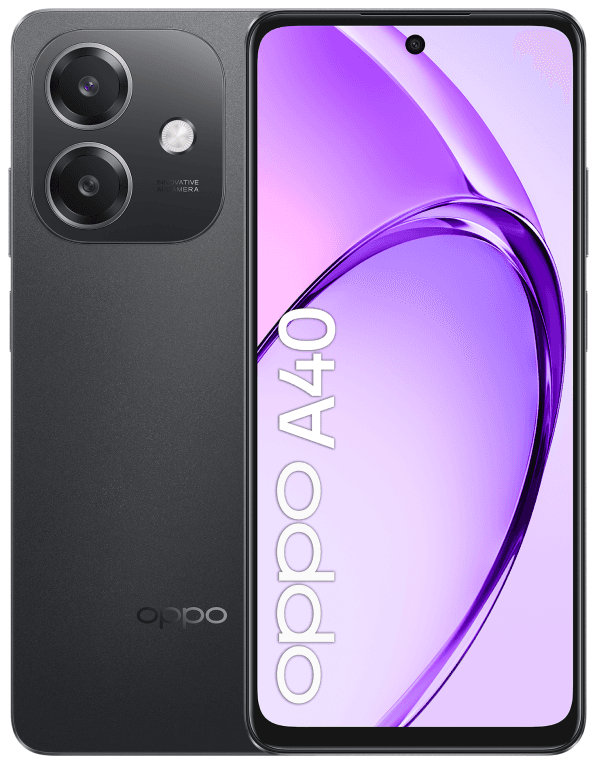 OPPO A40 16,9 cm (6.67") SIM doble Android 14 4G USB Tipo C 4 GB 128 GB 5100 mAh Negro