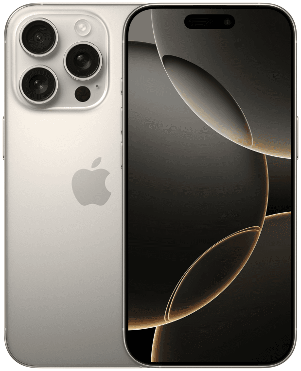 Apple iPhone 16 Pro 16 cm (6.3") SIM doble iOS 18 5G USB Tipo C 512 GB Titanio
