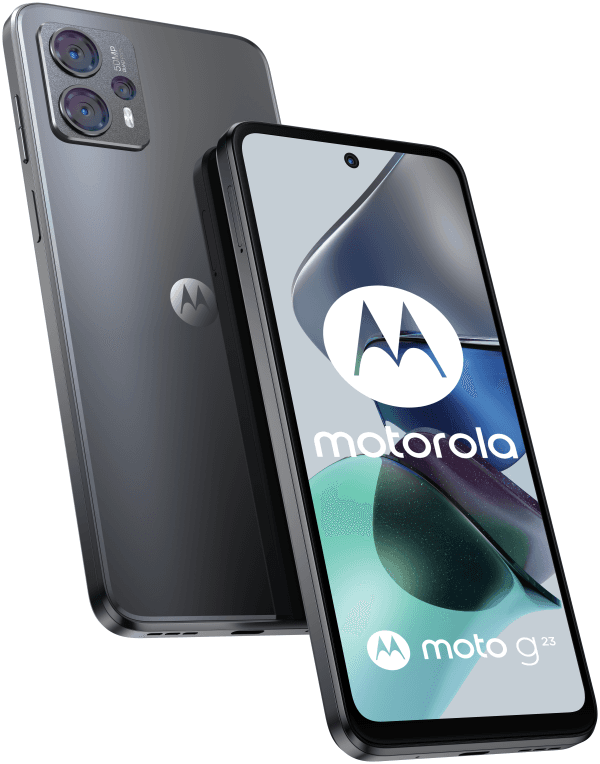 Motorola 23 16,5 cm (6.5") SIM doble Android 13 4G USB Tipo C 8 GB 128 GB 5000 mAh Carbón vegetal