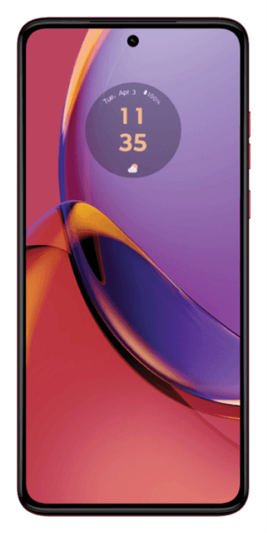 Motorola Moto G84 5G 16,5 cm (6.5") Ranura híbrida Dual SIM Android 13 4G USB Tipo C 8 GB 256 GB 5000 mAh Rojo