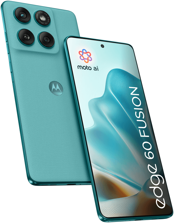 Motorola edge 60 fusion 16,9 cm (6.67") SIM doble Android 15 5G USB Tipo C 8 GB 256 GB 5200 mAh Turquesa