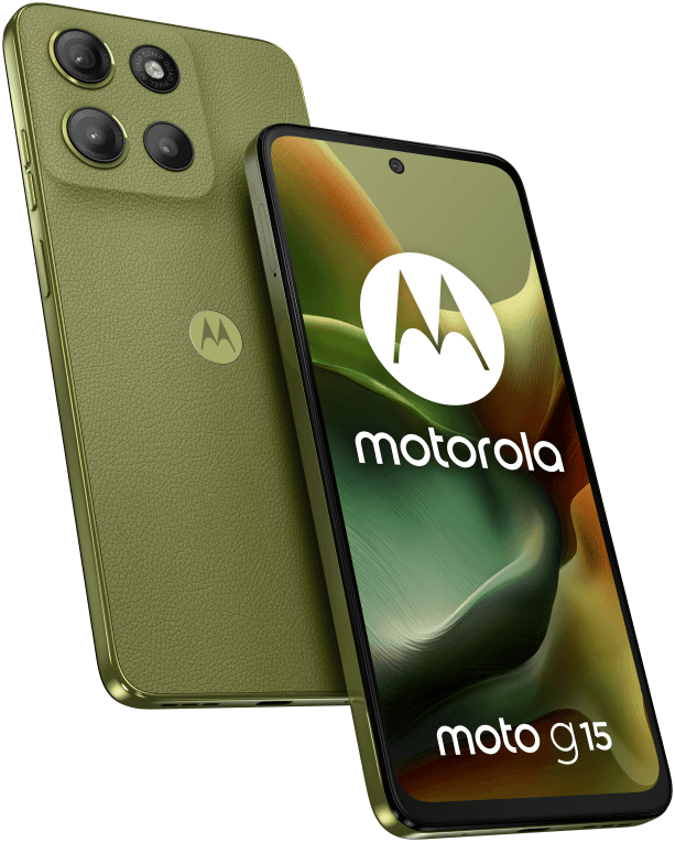 Motorola moto g15 17,1 cm (6.72") SIM doble Android 15 4G USB Tipo C 8 GB 512 GB 5200 mAh Verde