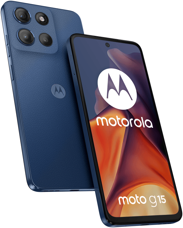 Motorola moto g15 17,1 cm (6.72") SIM doble Android 15 4G USB Tipo C 8 GB 512 GB 5200 mAh Marina