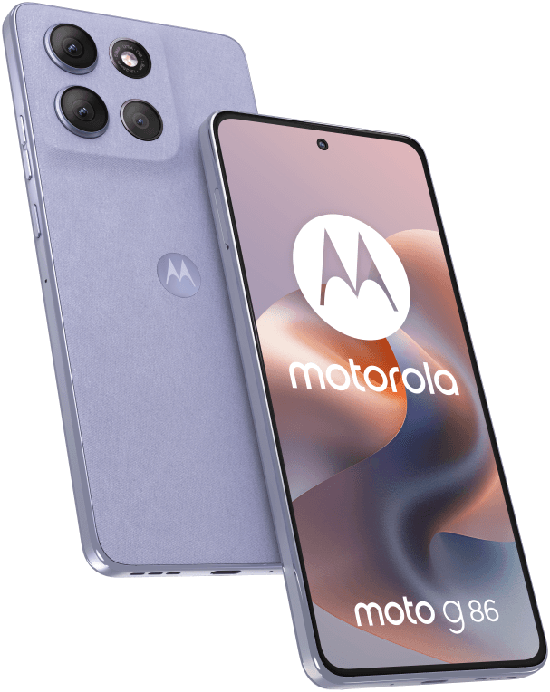 Motorola moto g86 5G 16,9 cm (6.67") SIM doble Android 15 USB Tipo C 8 GB 256 GB 5200 mAh Lila