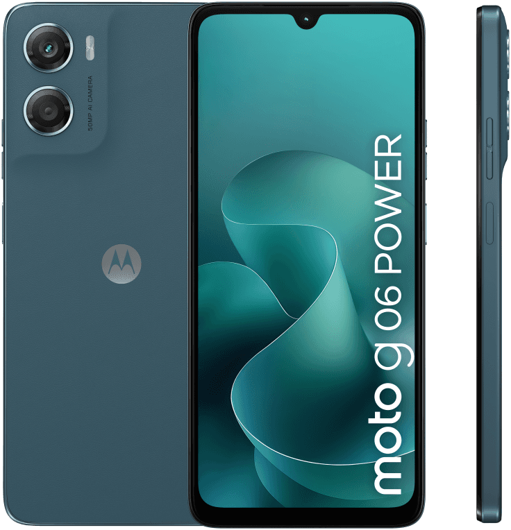 Motorola moto g06 power 17,5 cm (6.88") SIM doble Android 15 4G USB Tipo C 4 GB 256 GB 7000 mAh Azul
