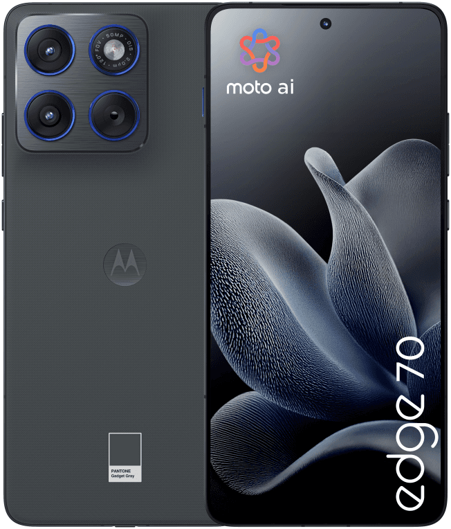 Motorola edge 70 17 cm (6.7") SIM doble Android 16.0 5G USB Tipo C 12 GB 512 GB 4800 mAh Gris