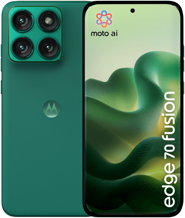 Motorola edge 70 fusion 17,2 cm (6.78") SIM doble Android 16.0 5G USB Tipo C 8 GB 256 GB 7000 mAh Verde