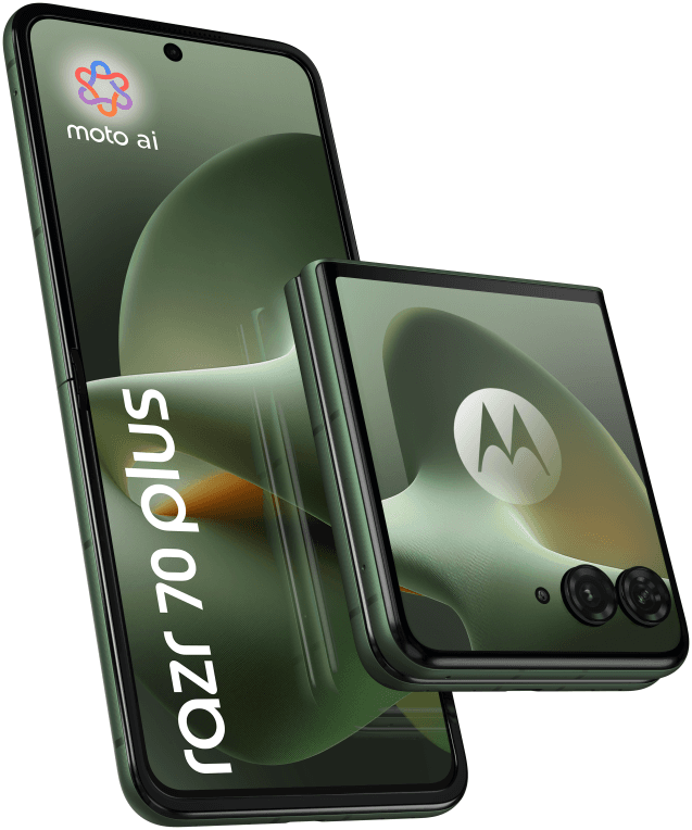Motorola razr 70 plus 17,5 cm (6.9") SIM doble Android 16.0 5G USB Tipo C 12 GB 512 GB 4500 mAh Verde oscuro