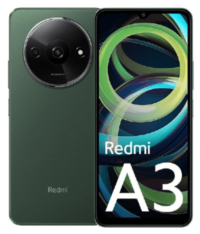 Xiaomi Redmi A3 17 cm (6.71") SIM doble Android 14 4G USB Tipo C 3 GB 64 GB 5000 mAh Verde