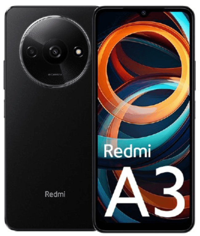 Xiaomi Redmi A3 17 cm (6.71") SIM doble Android 14 4G USB Tipo C 3 GB 64 GB 5000 mAh Negro