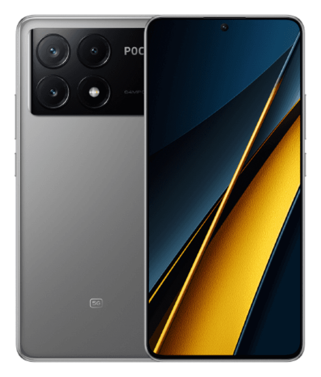 POCO X6 Pro 16,9 cm (6.67") SIM doble 5G USB Tipo C 8 GB 256 GB 5000 mAh Gris