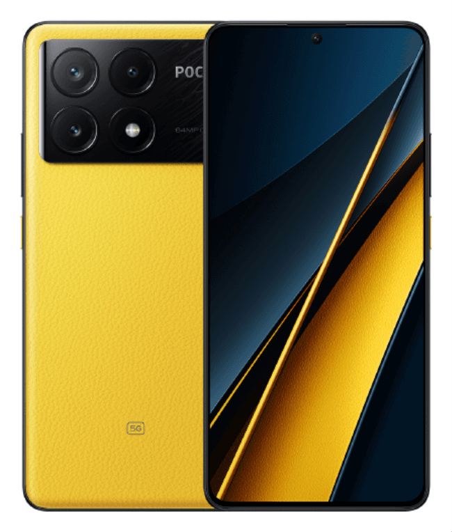 POCO X6 Pro 16,9 cm (6.67") SIM doble 5G USB Tipo C 12 GB 512 GB 5000 mAh Amarillo