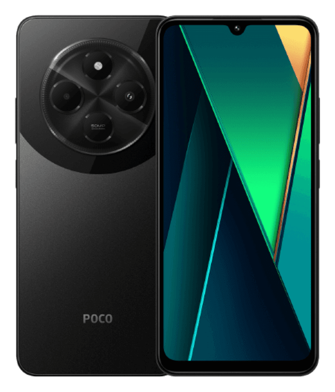 POCO C75 17,5 cm (6.88") SIM doble 4G USB Tipo C 8 GB 256 GB 5160 mAh Negro