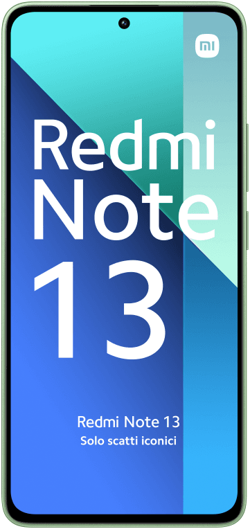 Xiaomi Redmi Note 13 16,9 cm (6.67") Ranura híbrida Dual SIM Android 13 4G USB Tipo C 8 GB 512 GB 5000 mAh Verde, Color menta