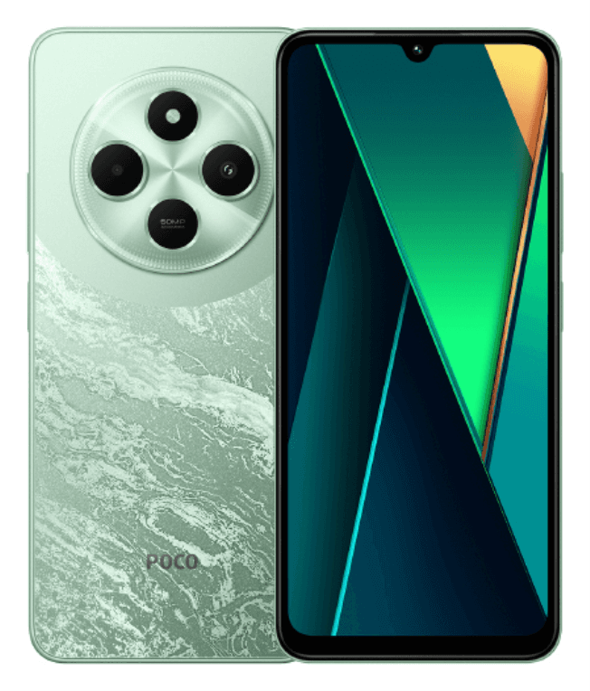 POCO C75 17,5 cm (6.88") SIM doble 4G USB Tipo C 6 GB 128 GB 5160 mAh Verde