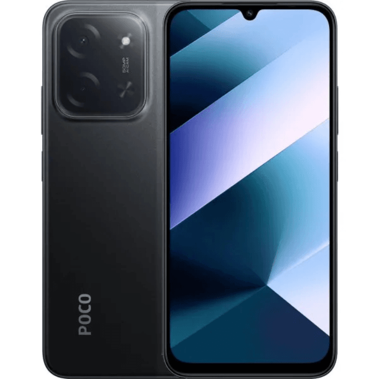 POCO C85 17,5 cm (6.9") SIM doble 4G USB Tipo C 6 GB 128 GB 6000 mAh Negro
