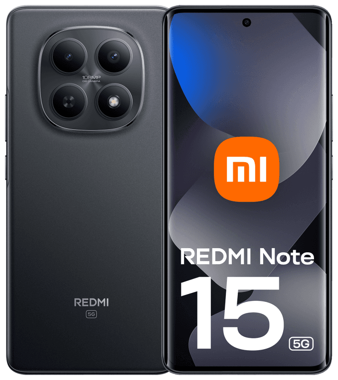 Xiaomi Redmi Note 15 5G 17,2 cm (6.77") 8 GB 256 GB 5520 mAh Negro