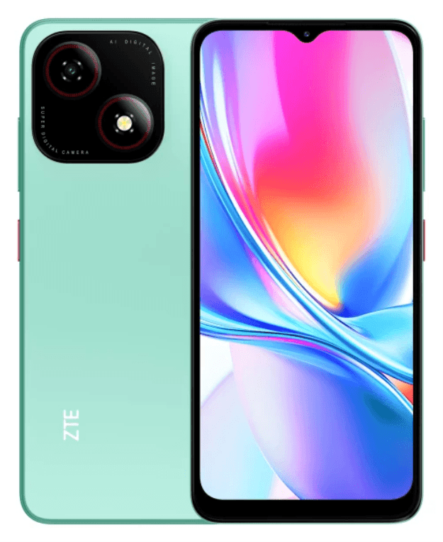 ZTE Blade A35e 16,6 cm (6.52") SIM doble Android 14 Go edition 4G USB Tipo C 2 GB 32 GB 5000 mAh Verde