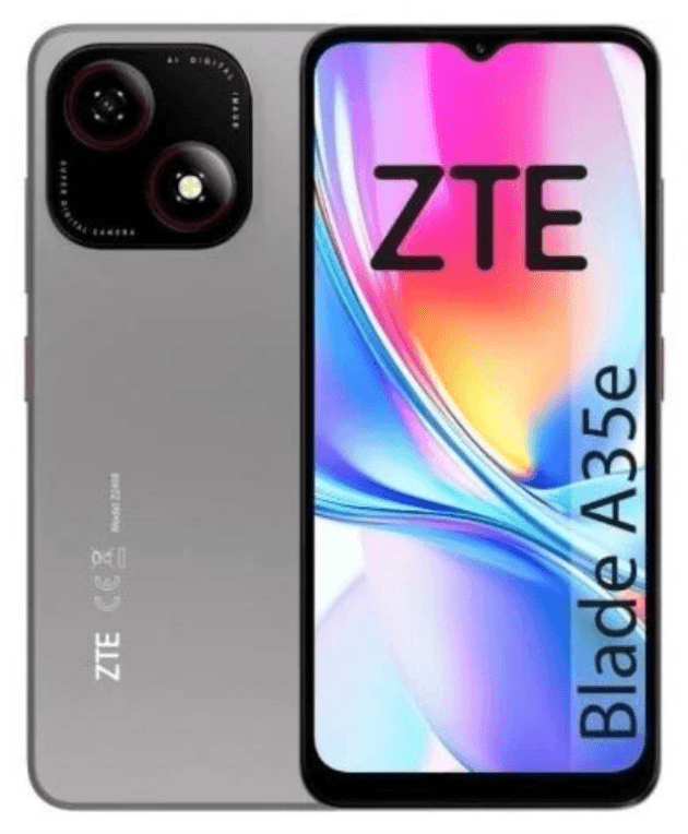 ZTE Blade A35E 4G 16,6 cm (6.52") SIM doble Android 14 USB Tipo C 2 GB 64 GB 5000 mAh Gris