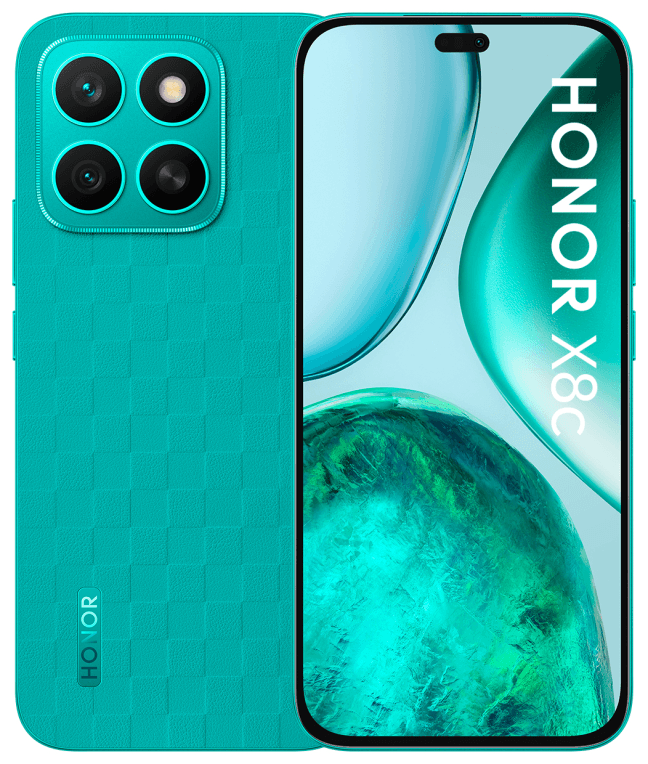 Honor X8c 17 cm (6.7") SIM doble MagicOS 9.0 4G USB Tipo C 8 GB 256 GB 5000 mAh Verde